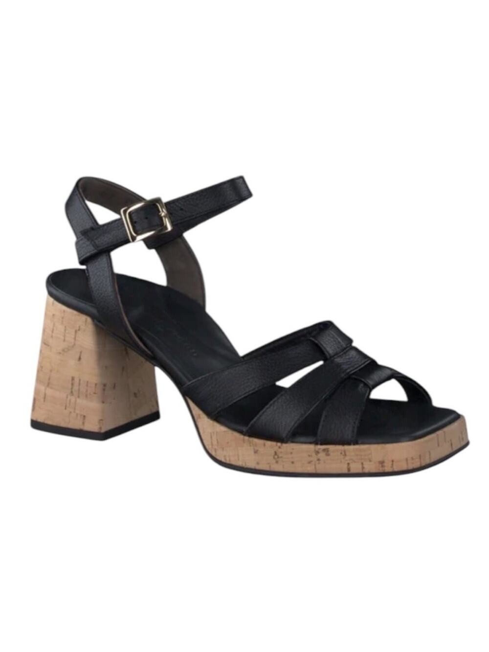 NWOT Paul Green Black Tina Sandal – Sz 9.5